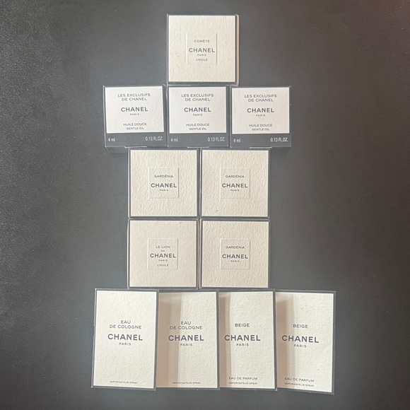 CHANEL Fragrance Collection in Elegant White Discovery size samples - Picture 6 of 6